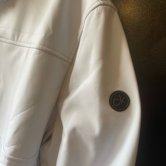 Calvin Klein mens water resistant 4 way stretch softshell jacket - Picture 5 of 12